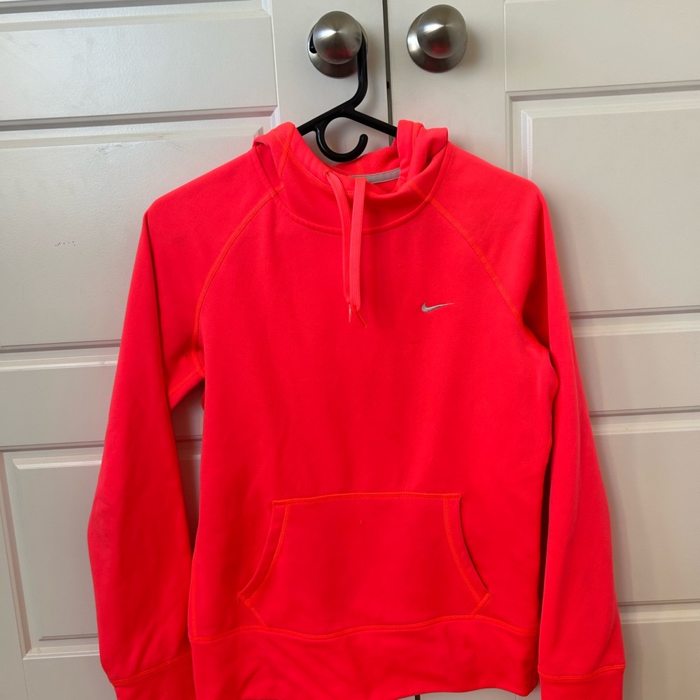 Nike Women's Bright Pink Cowl Neck Sweater